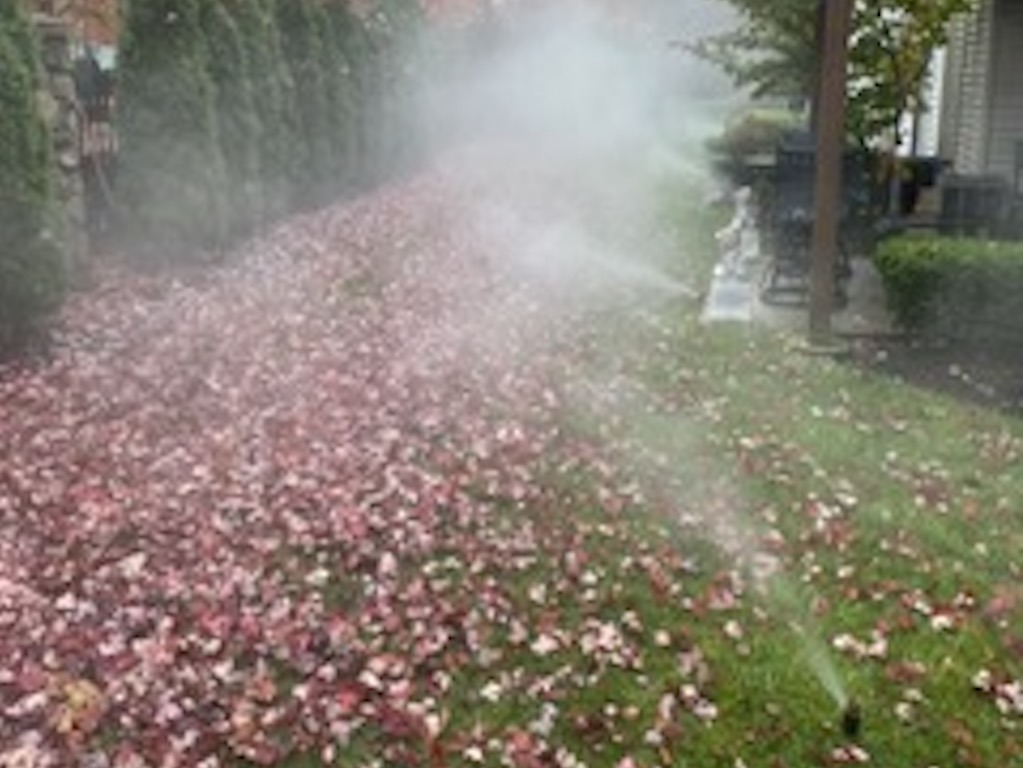 Sprinkler Turn Off Dave and Dan's Landscape, LLC