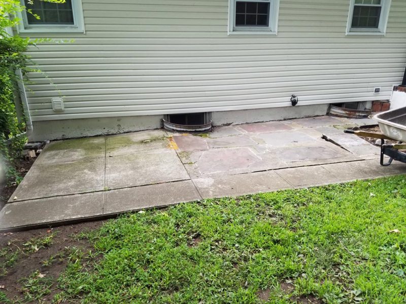 Backyard Patio and Walkway