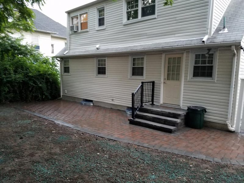 Backyard Patio and Walkway