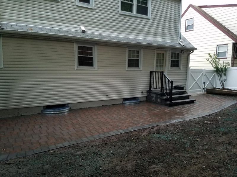 Backyard Patio and Walkway