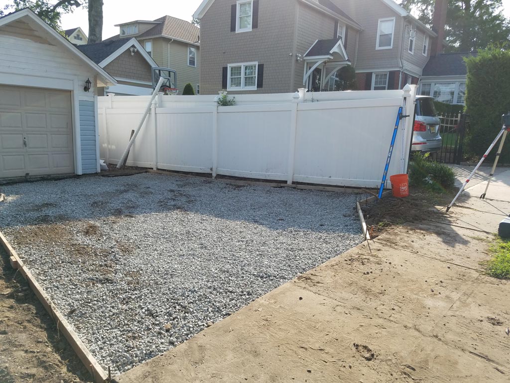 Concrete Driveway - Dave and Dan's Landscape, LLC